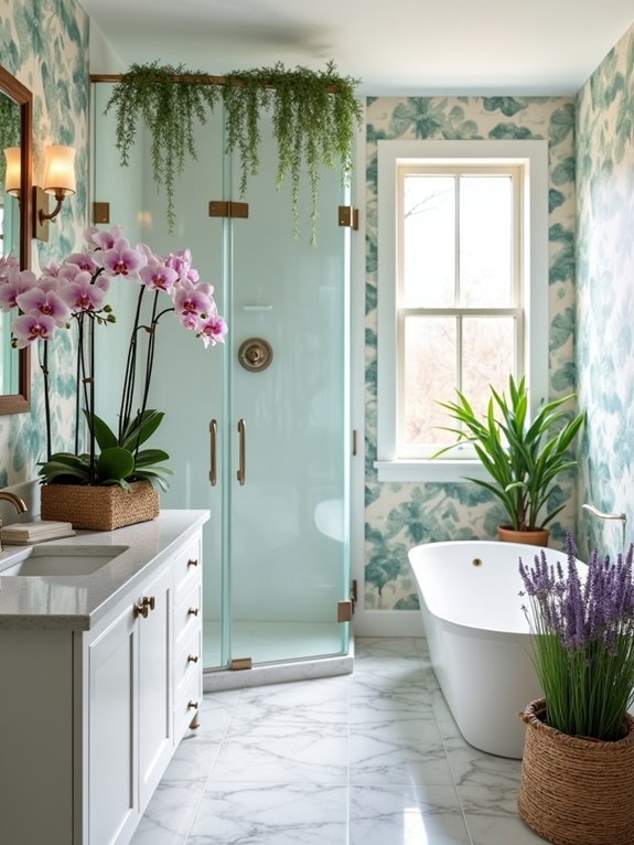 botanical bathroom decor ideas