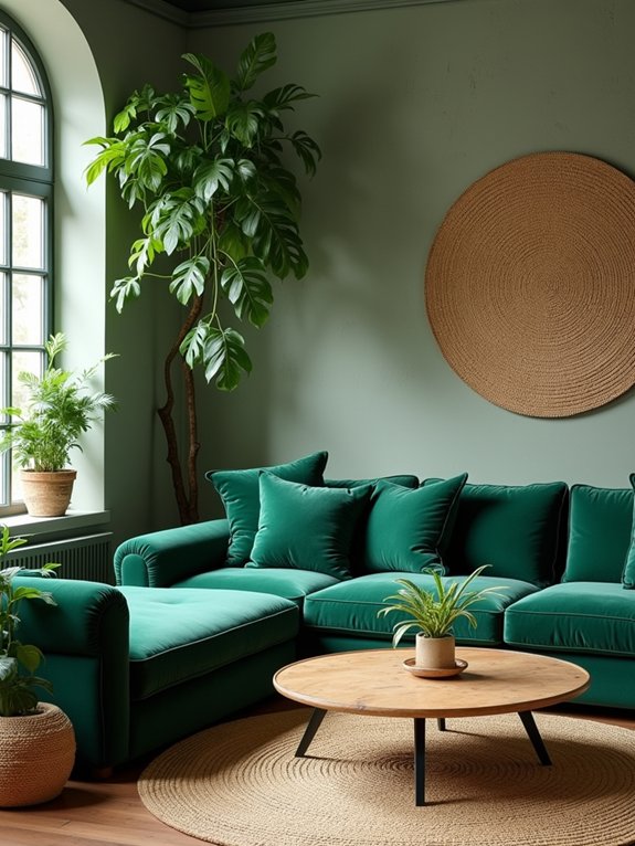 botanical paradise living room