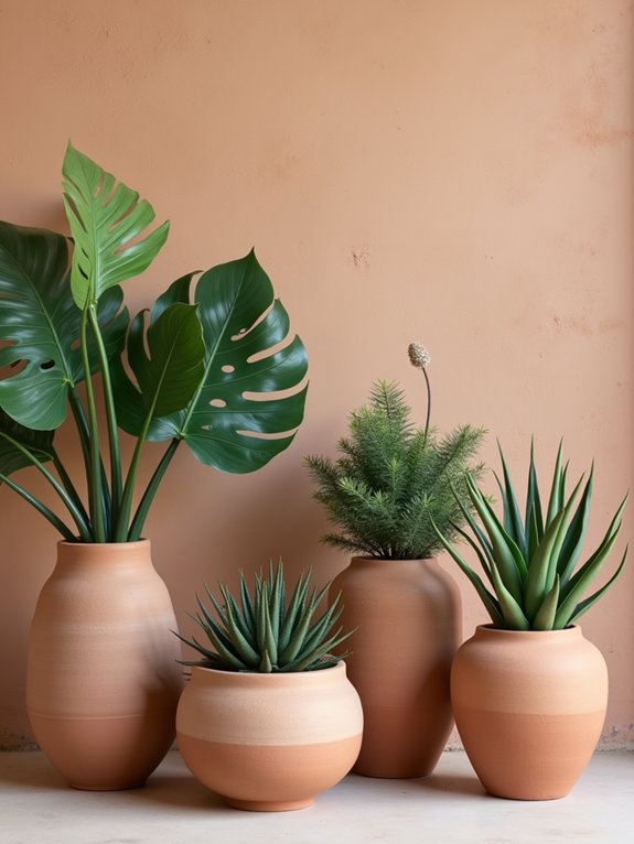 botanical themed ceramic collections