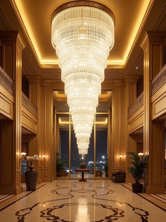 breathtaking lighting and elegance