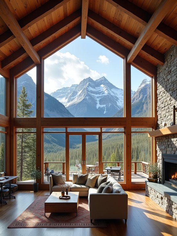 breathtaking mountain view design