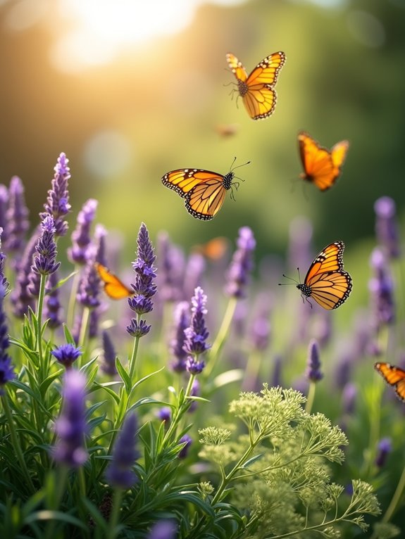 butterfly friendly fragrant herbs