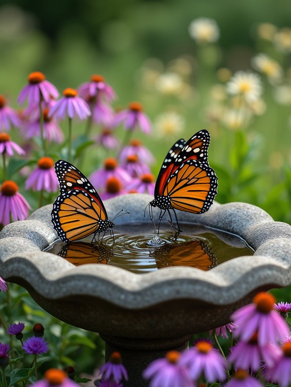 butterfly puddling station setup