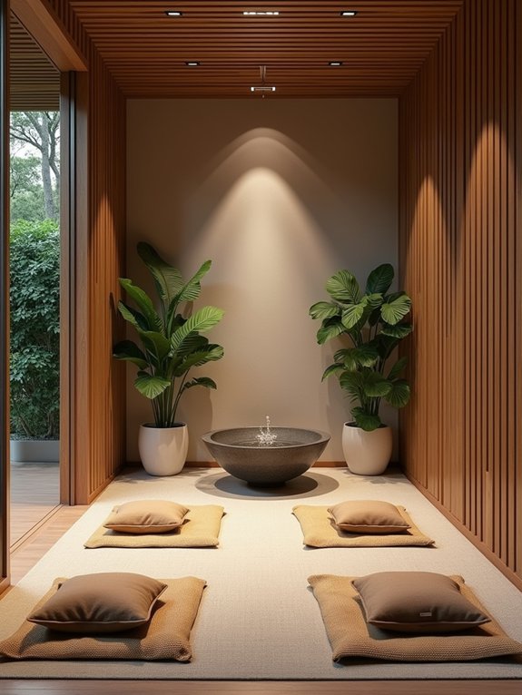 calming wellness room design