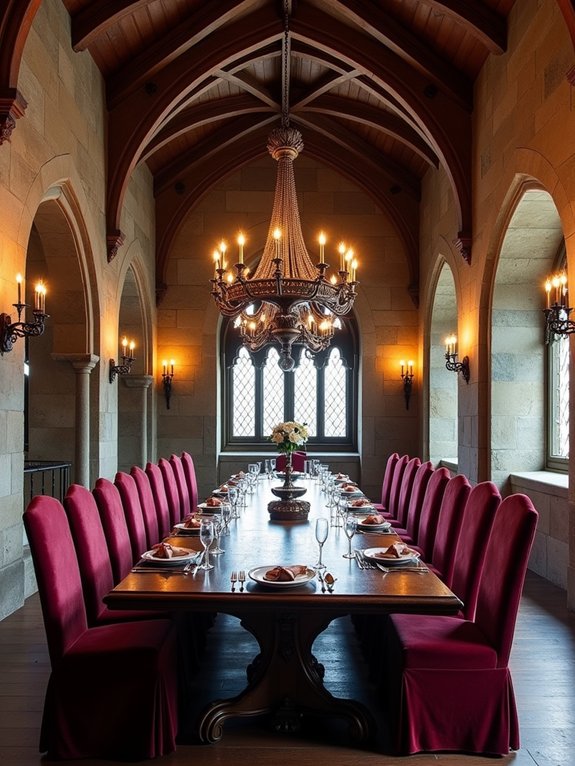 castle inspired dining room essentials