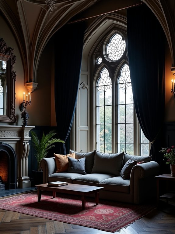 cathedral inspired architectural elements