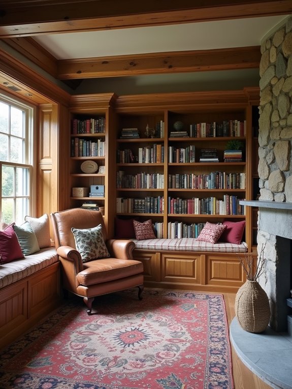 charming built in storage solutions