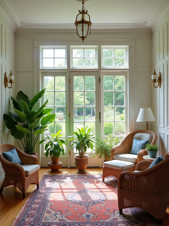 charming colonial garden retreat