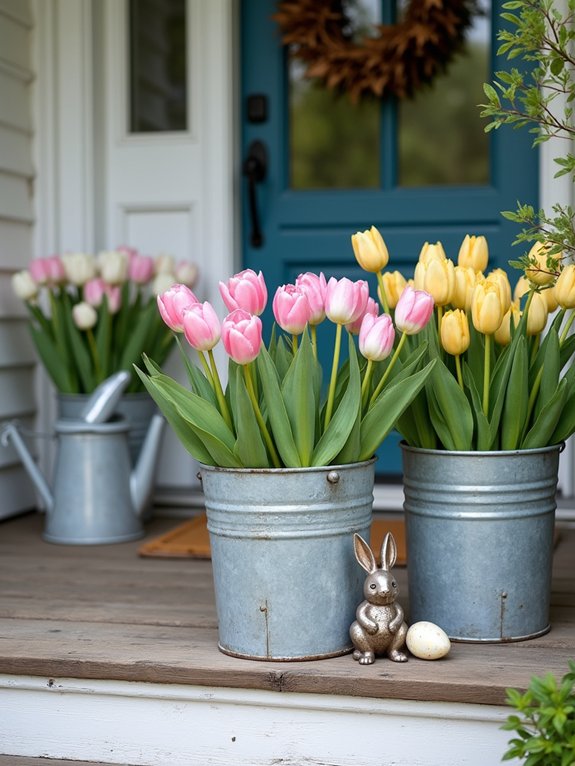 charming farmhouse easter decor