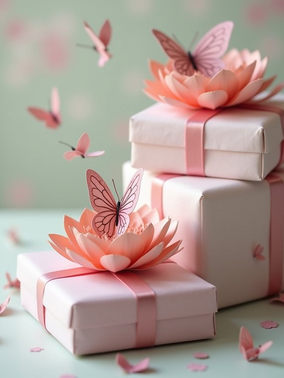charming gift card toppers