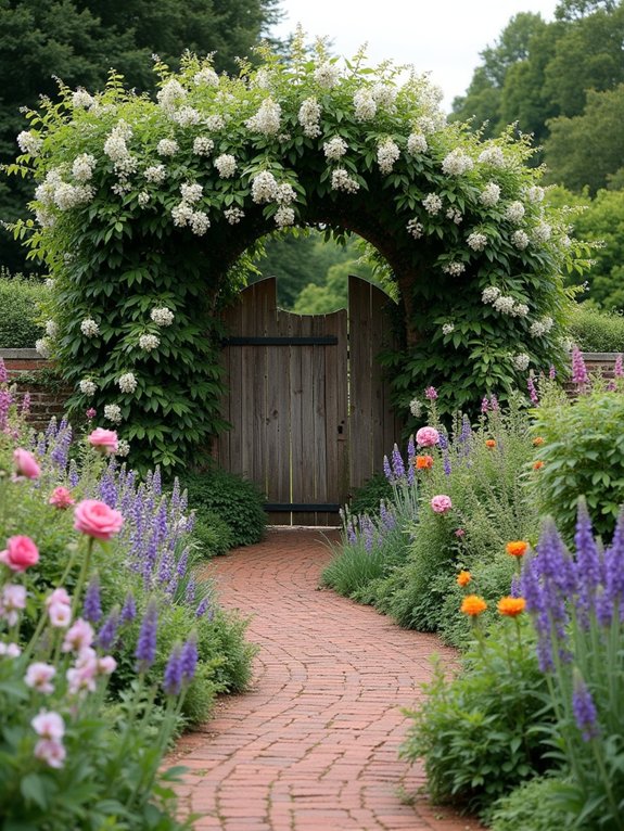 charming informal flower arrangements