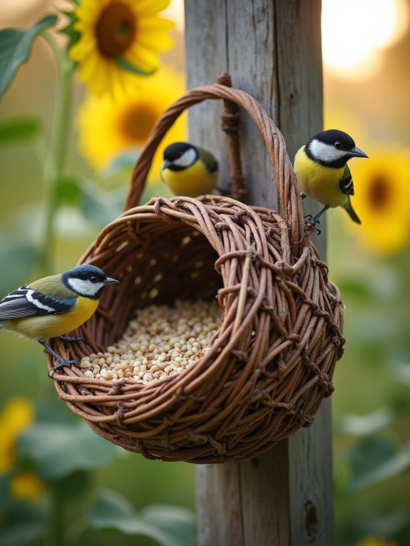 charming rustic seed tray
