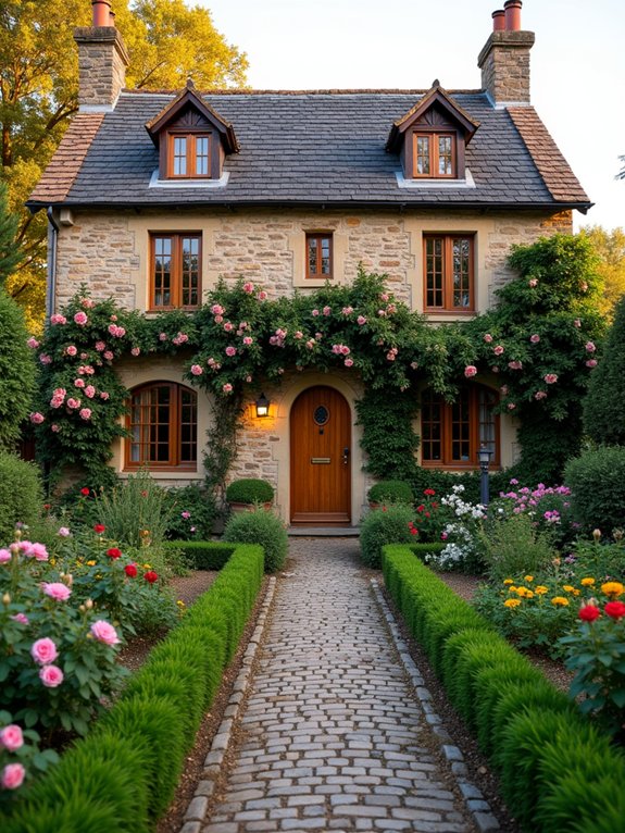 charming rustic stone cottage