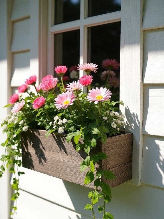 charming rustic window box