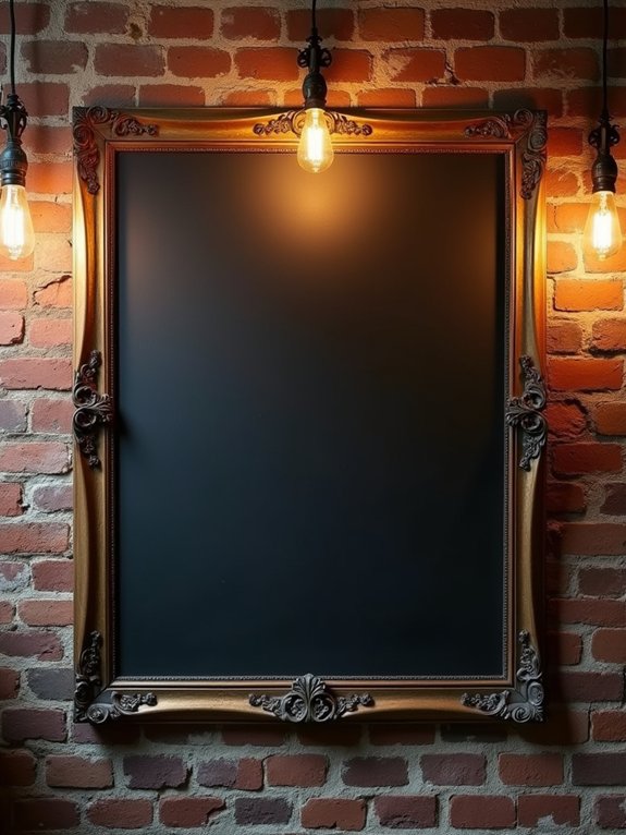 charming vintage chalkboard displays