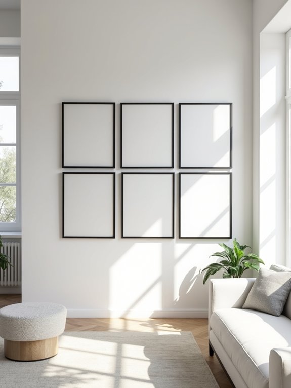 classic grid gallery layout