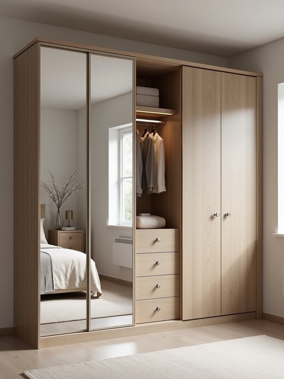 clever corner wardrobe solutions