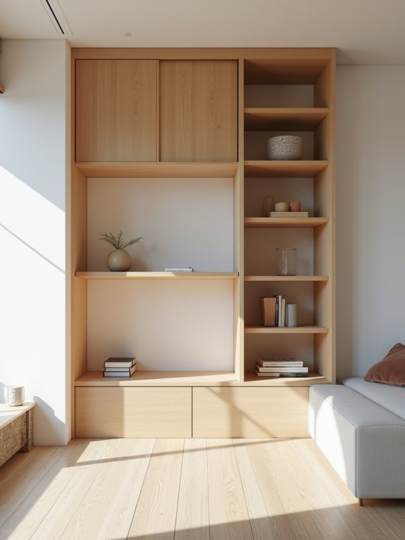 clever minimalist storage solutions