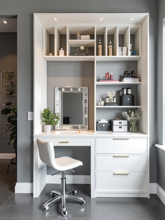 clever storage enhances organization
