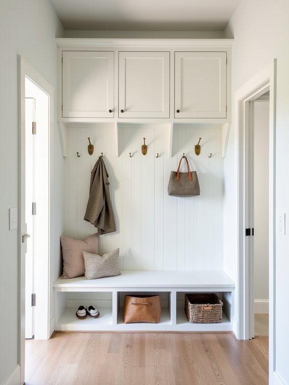 clutter free entryway storage solutions
