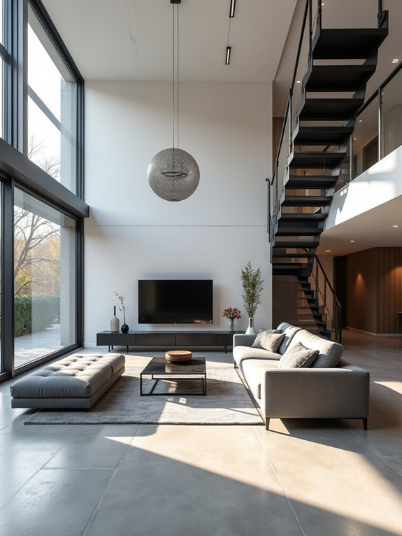 clutter free minimalist interior design