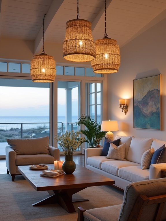 coastal ambiance lighting ideas