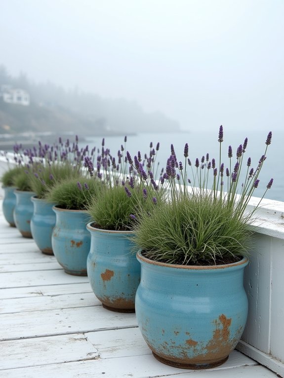 coastal container garden design