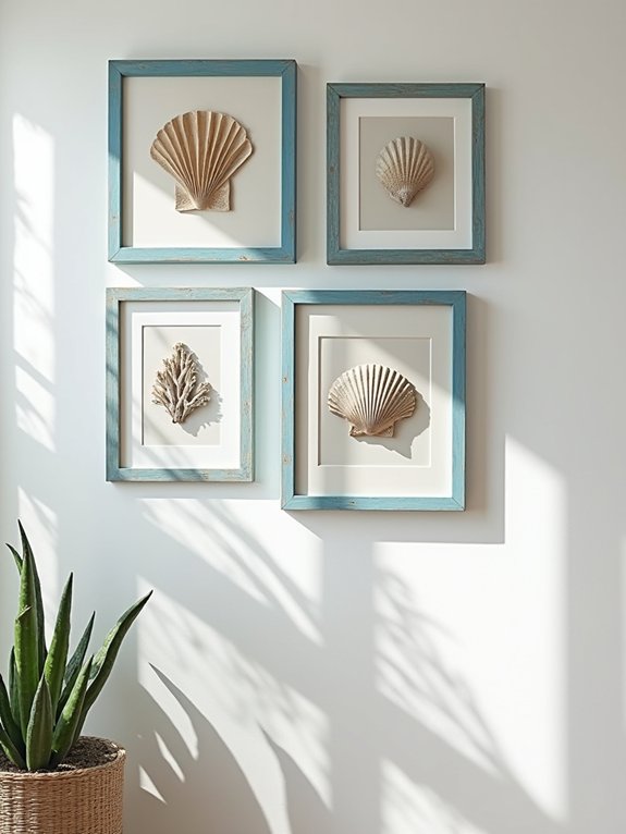 coastal gallery wall decor