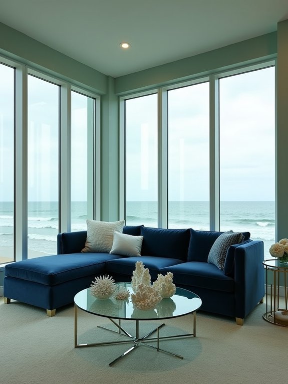 coastal inspired serene living