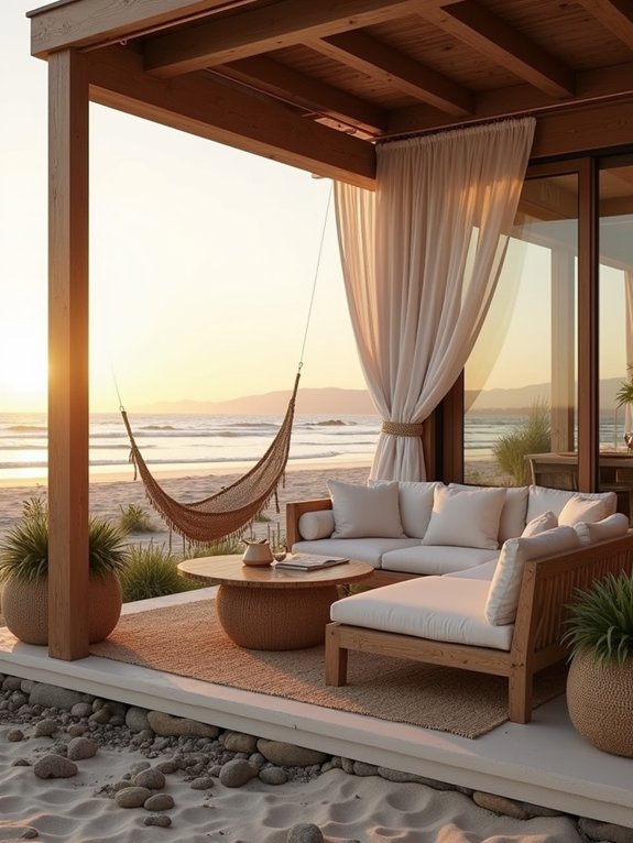 coastal outdoor living spaces