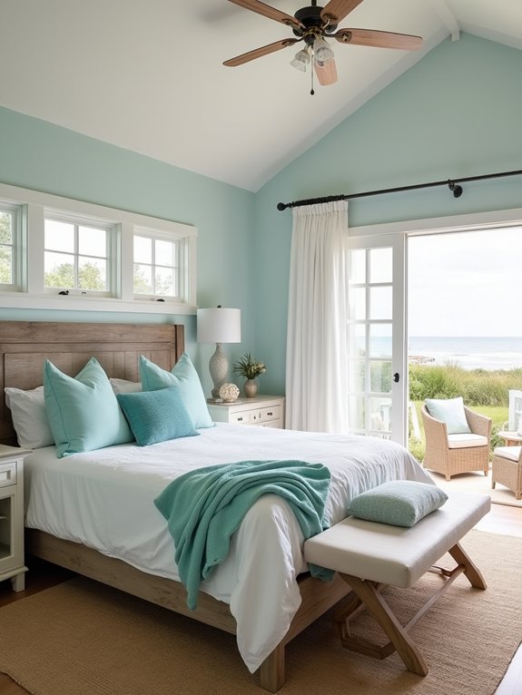 coastal retreat bedroom design