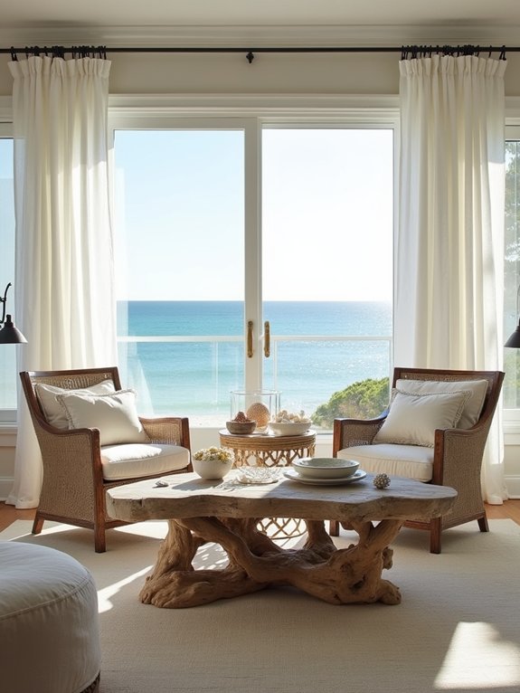 coastal weathered wood furniture