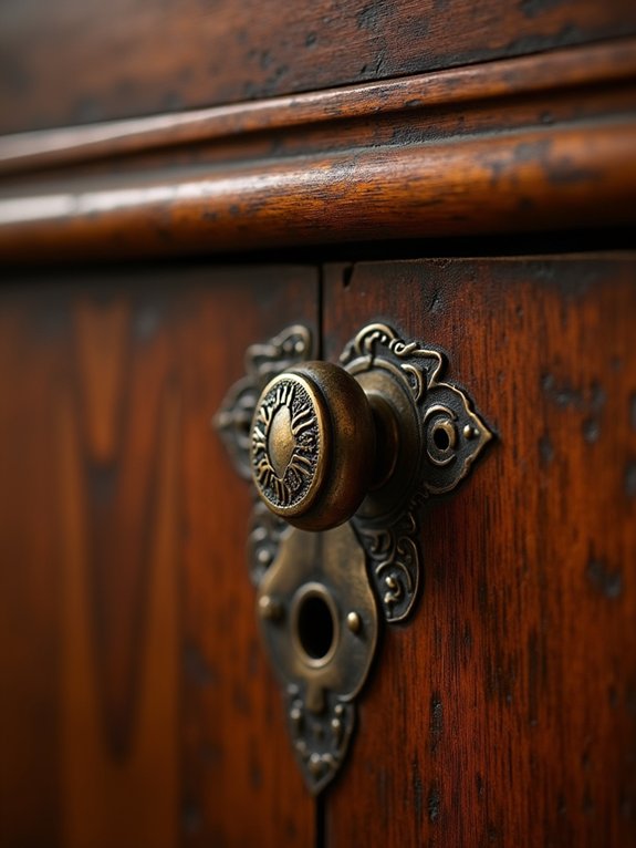 colonial charm through brass