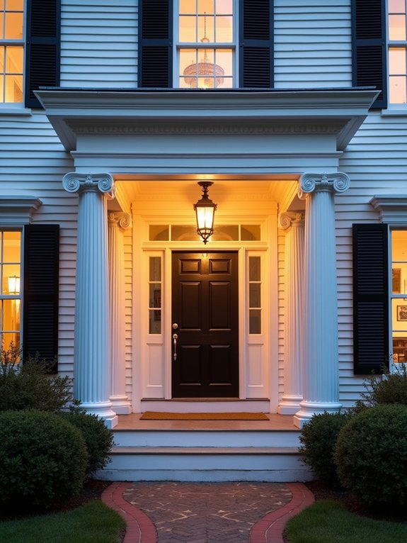 colonial porch column styles