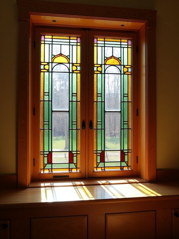 colorful stained glass beauty