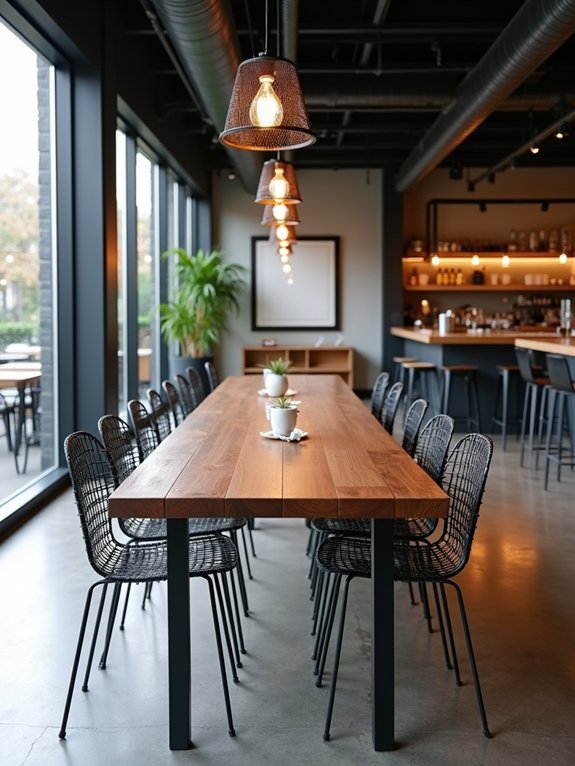 communal tables foster connection