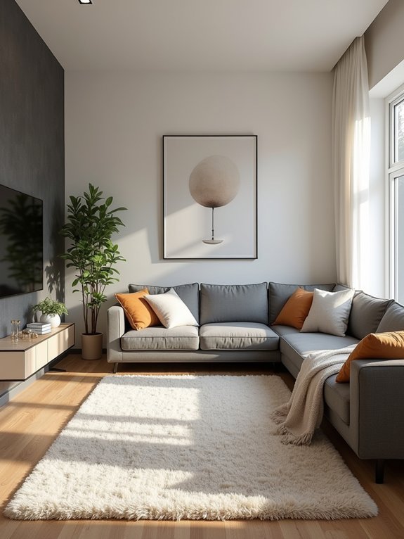 cozy area rug selection