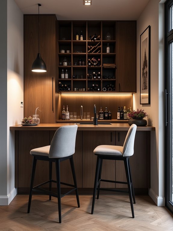 cozy corner bar transformation