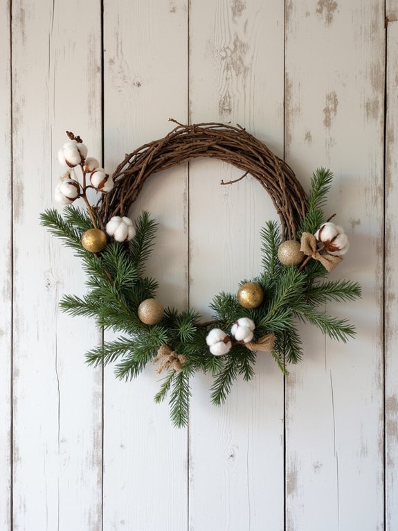 cozy farmhouse holiday decor