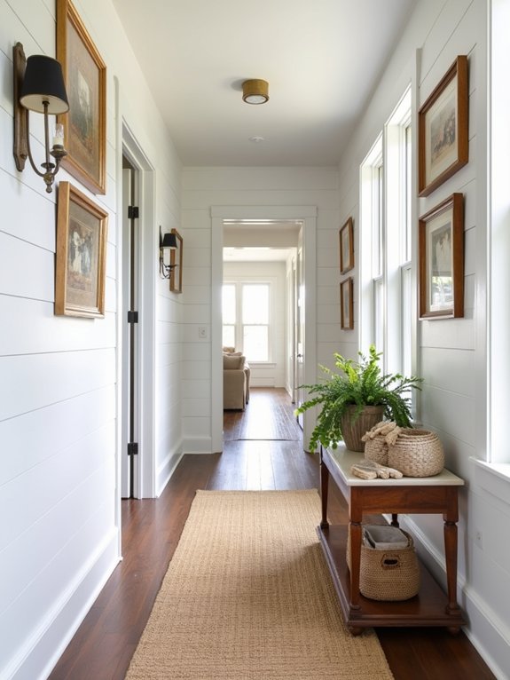 cozy farmhouse shiplap design