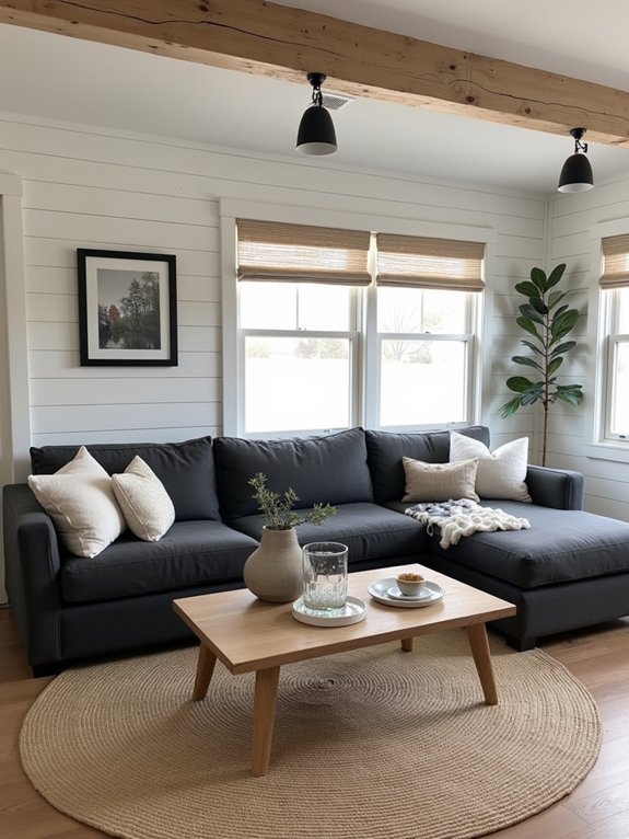 cozy modern farmhouse retreat