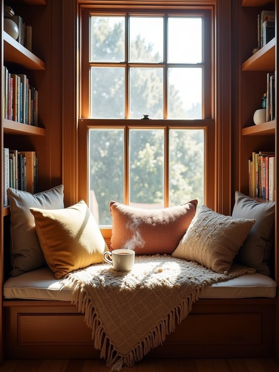 cozy reading nook transformation