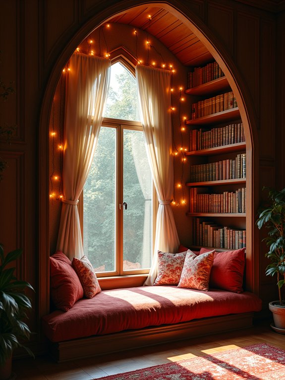 cozy reading nooks created
