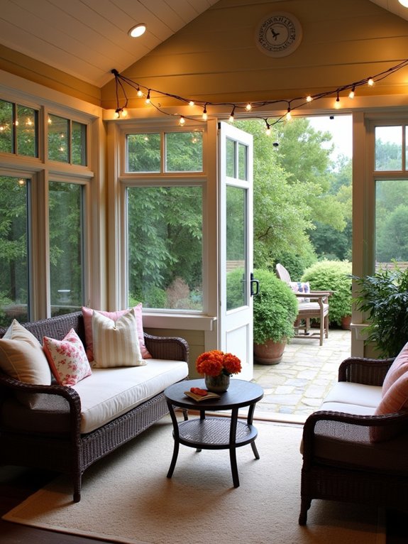 cozy small scale gathering spaces