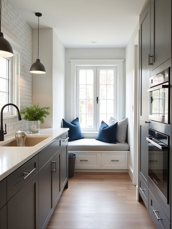 cozy small space dining