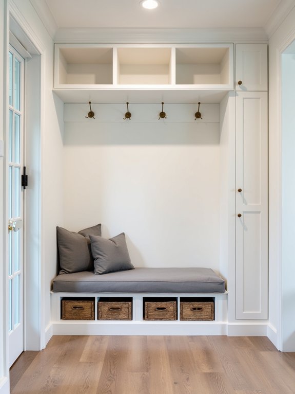 cozy storage seating solution