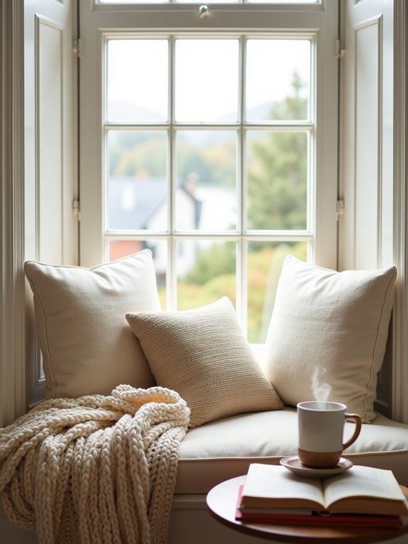 cozy window seat retreat
