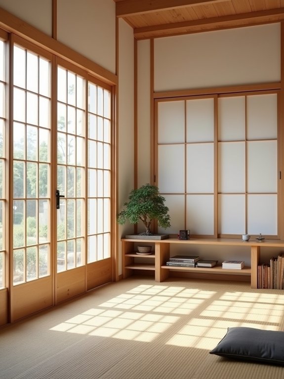 cozy zen reading nook