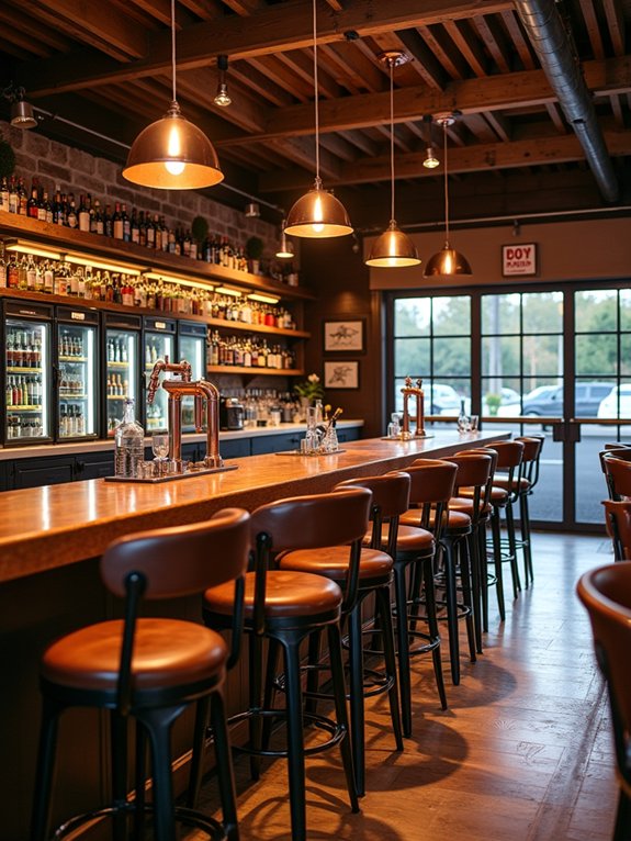 craft beer sanctuary setup