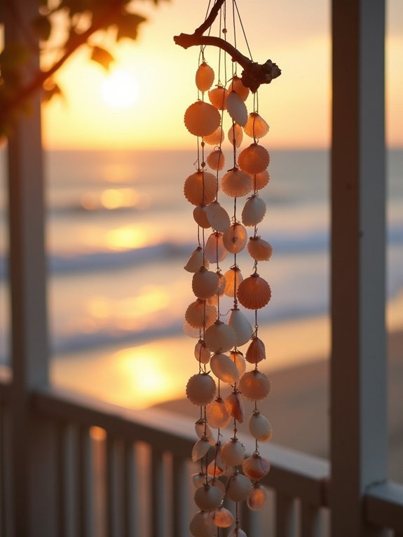 craft seashell wind chimes